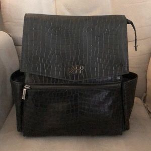 Freshly Picked Ltd Ed Ebony Croc Mini Classic Bag